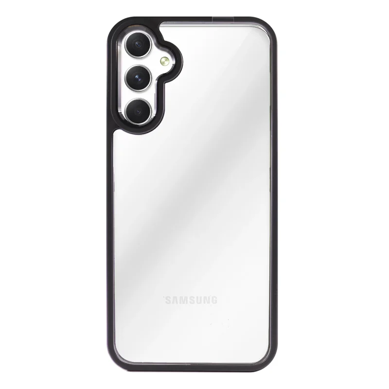 Capa de Silicone Apokin para Samsung Galaxy A13 com Aro Colorido Bege - Imagem 5