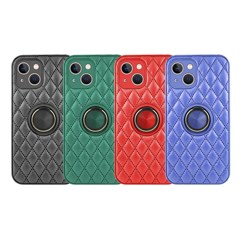 Capa Apokin para iPhone 14 Plus Magnética com Suporte Fumado Azul - Imagem 1