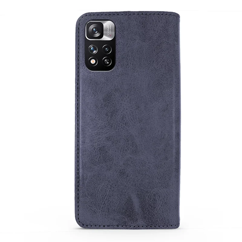 Capa Apokin em Couro Sintético com Porta-Cartões para Xiaomi Redmi Note 11 Pro Variedade de cores - Imagem 6