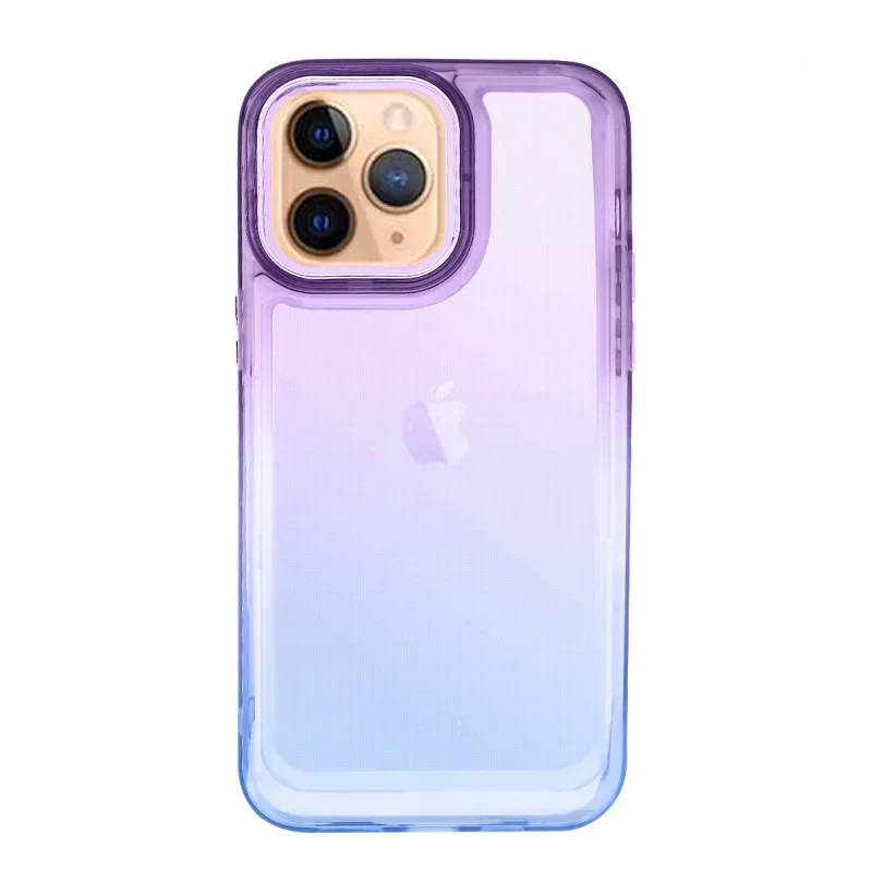 Capa Apokin Space Degradé com Proteção de Câmara para iPhone 11 Pro Rosa e Amarelo - Imagem 4