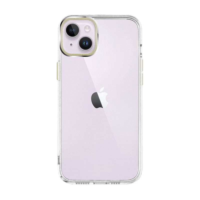 Capa Apokin Anti-Choque V2 para iPhone 14 Plus com Aro de Câmara em Alumínio Variedade de cores - Imagem 4
