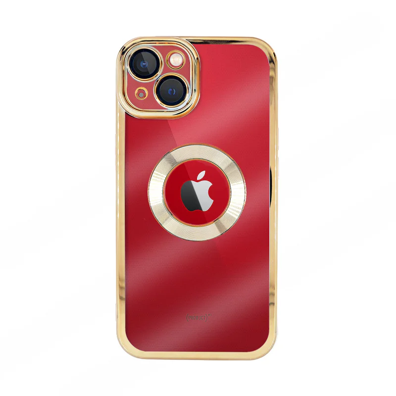 Capa de Silicone Apokin com Bordo Cromado e Proteção de Câmara 3D para iPhone 14 Plus Verde - Imagem 4