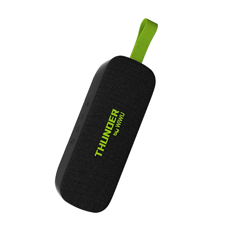 Coluna Bluetooth WIWU Thunder H2 Portátil Preta - Imagem 3