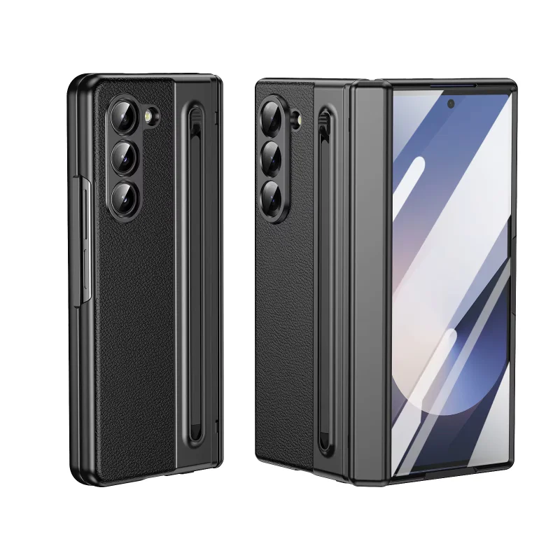 Capa Apokin para Samsung Galaxy Z Fold com Ranhura para S Pen Preto - Imagem 2