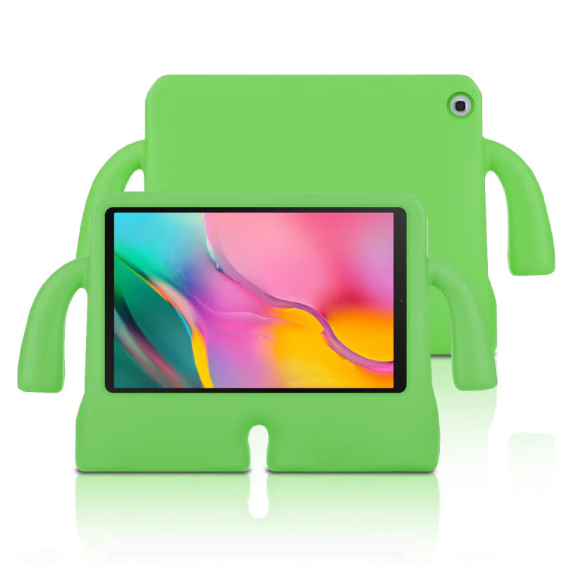 Capa Apokin para Samsung Galaxy Tab A 10,1 polegadas 2019 T510 Reforçada Infantil Verde - Imagem 1