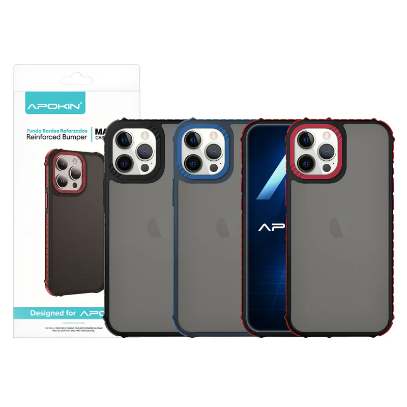 Capa Apokin para iPhone 12 Pro Fumada Variedade de cores
