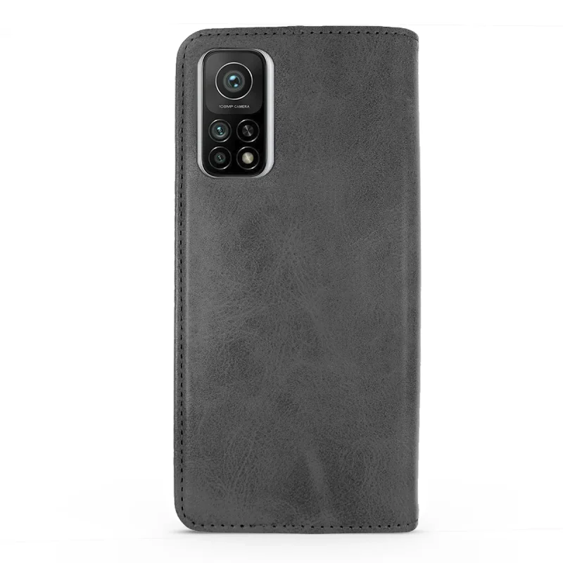 Capa Livro Apokin para Xiaomi Mi 10 com Porta-Cartões Couro Sintético Preto - Imagem 6