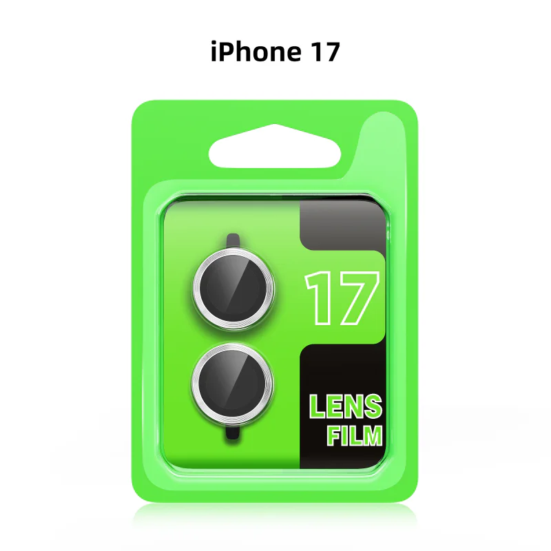 Protetor de Lentes Apokin para iPhone 17 Preto