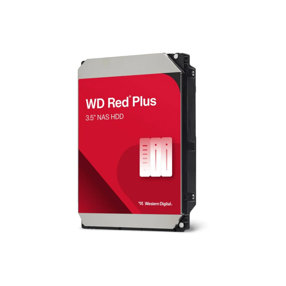 Disco Rígido Western Digital WD Red Plus NAS 10TB 3.5" SATA III 7200 RPM 512MB