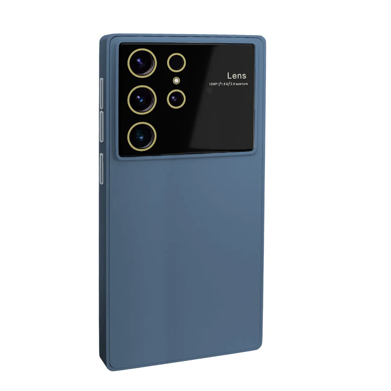 Capa Apokin para Samsung Galaxy S23 Ultra Silicone Mate com Proteção de Câmara Lilás - Imagem 6