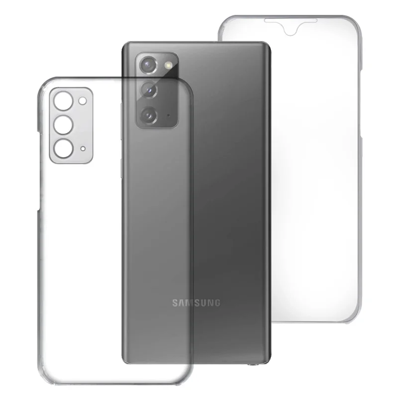 Capa Dupla 360 Apokin para Samsung Galaxy Note 20 Transparente