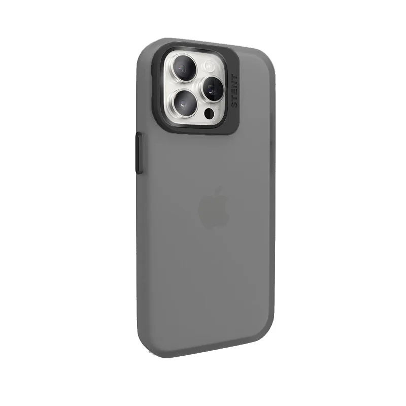 Capa Apokin iPhone 14 Pro Silicone Mate com Suporte e Proteção de Câmara Azul - Imagem 2