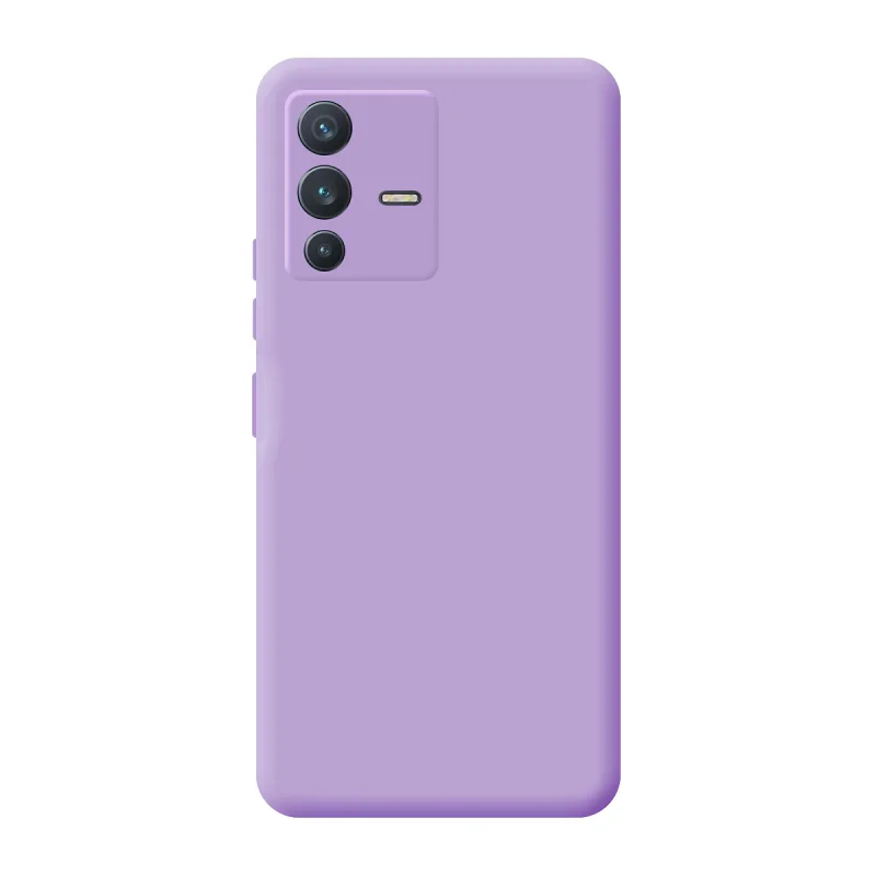 Capa Apokin para Vivo V23 5G Silicone com Proteção de Câmara 3D Azul Turquesa - Imagem 5