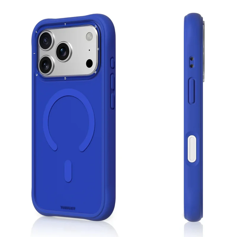 Capa Magnética Youngkit Dynamic II para iPhone 17 Pro Max e 18 Pro Max Azul - Imagem 2