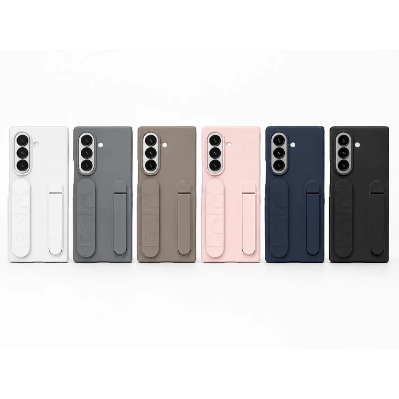 Capa Apokin para Samsung Galaxy Z Fold 8 com Fita e Suporte Azul - Imagem 1
