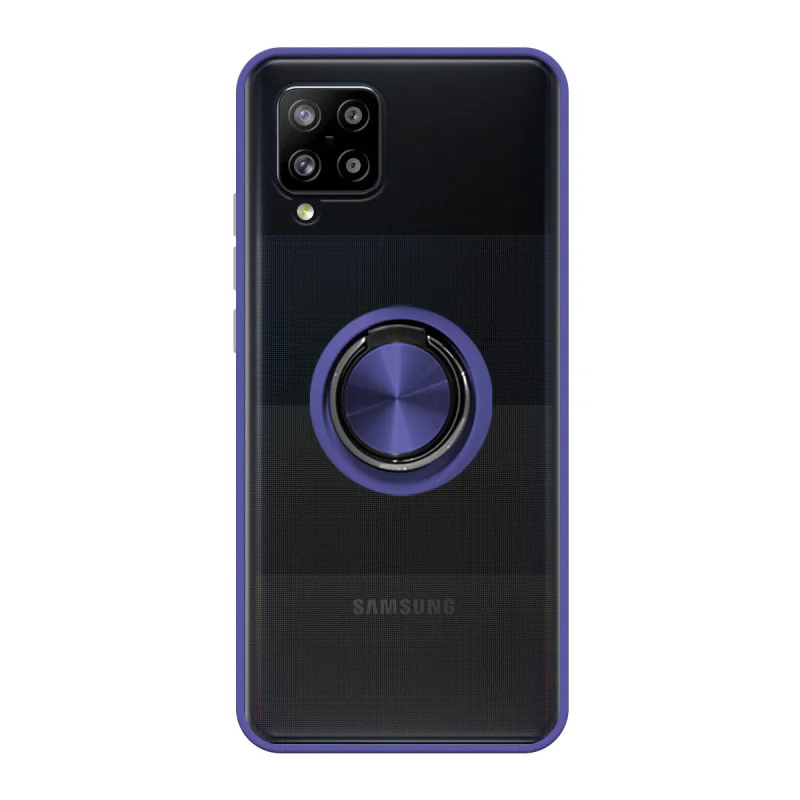 Capa Apokin Magnética em Gel com Suporte Fumada para Samsung Galaxy A42 Variedade de cores - Imagem 2