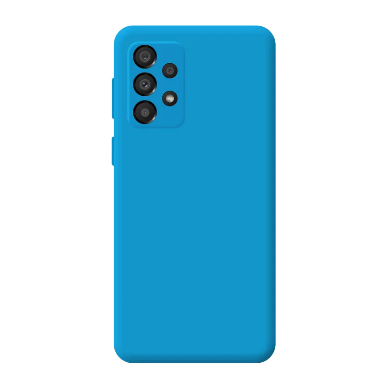 Capa Apokin para Samsung Galaxy A33 5G Silicone Suave com Proteção de Câmara 3D Preto - Imagem 2