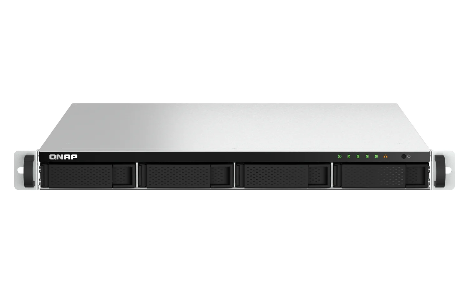 NAS QNAP TS-464U-RP-8G 4 Baías 3,5" e 2,5" Formato Rack 1U 8GB DDR4