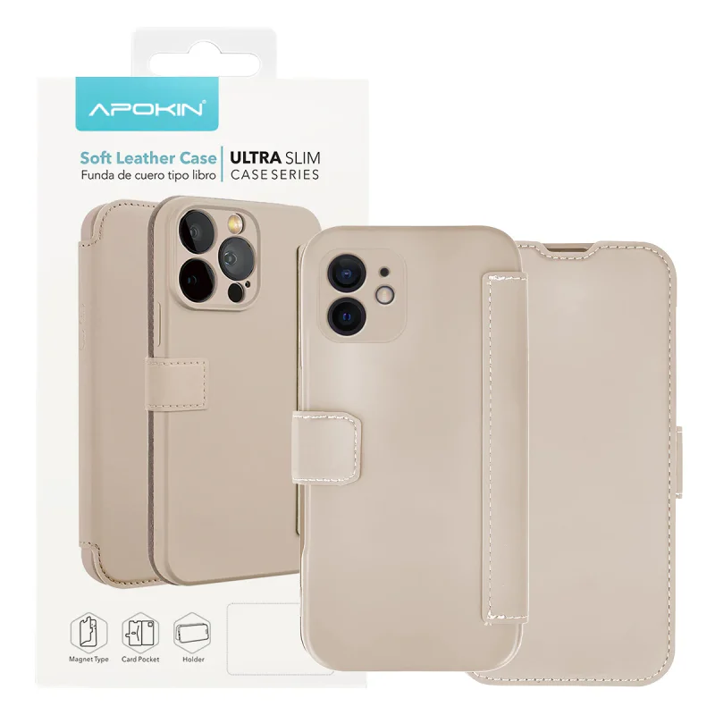 Capa de Silicone Suave Apokin para iPhone 12 Pro Azul - Imagem 3