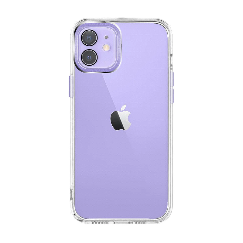 Capa Apokin para iPhone 12 Antichoques Premium V2 Alumínio Lilás - Imagem 6