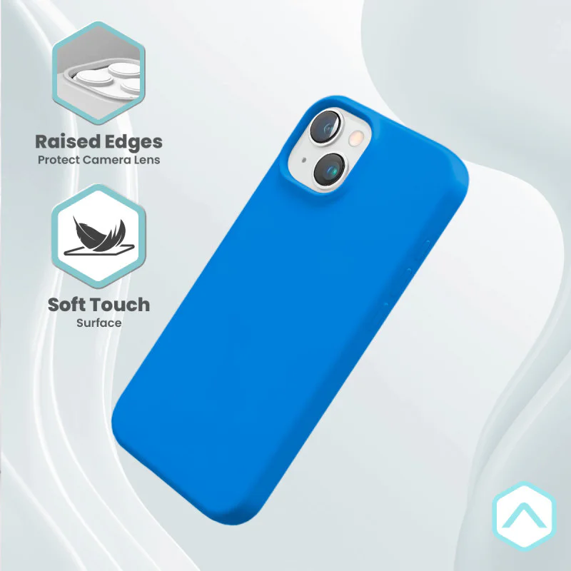 Capa de Silicone Macio Apokin para Samsung Galaxy S26 FE Vermelho - Imagem 2