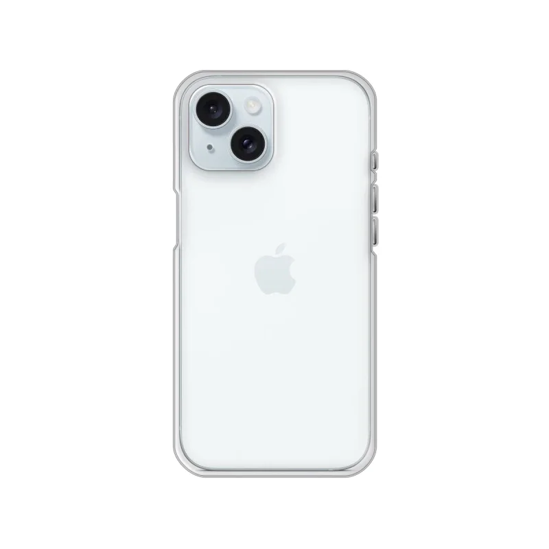 Capa Apokin para iPhone 15 Plus em Silicone 2,0 mm Transparente