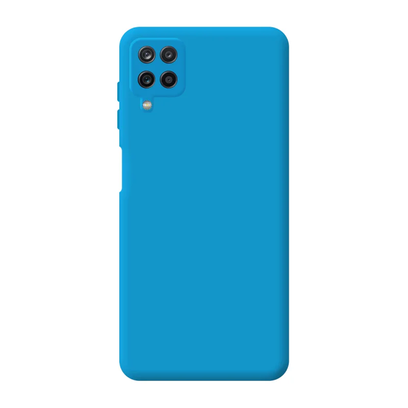 Capa Apokin para Samsung Galaxy A12 5G Silicone com Proteção de Câmara 3D Variedade de cores - Imagem 2