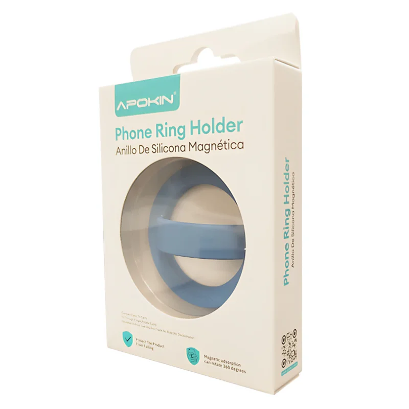 Suporte Magnético Apokin com Anel de Silicone MagSafe 14 - Imagem 2