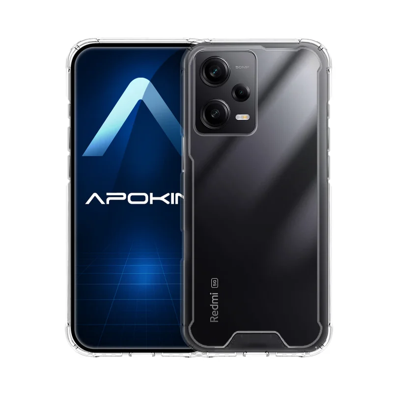 Capa Transparente Antichoque Apokin para Xiaomi Redmi Note 12 Pro