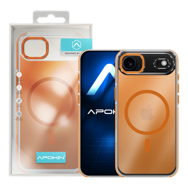 Capa Apokin Camaleão com MagSafe para iPhone 17 Air Variedade de cores - Imagem 5