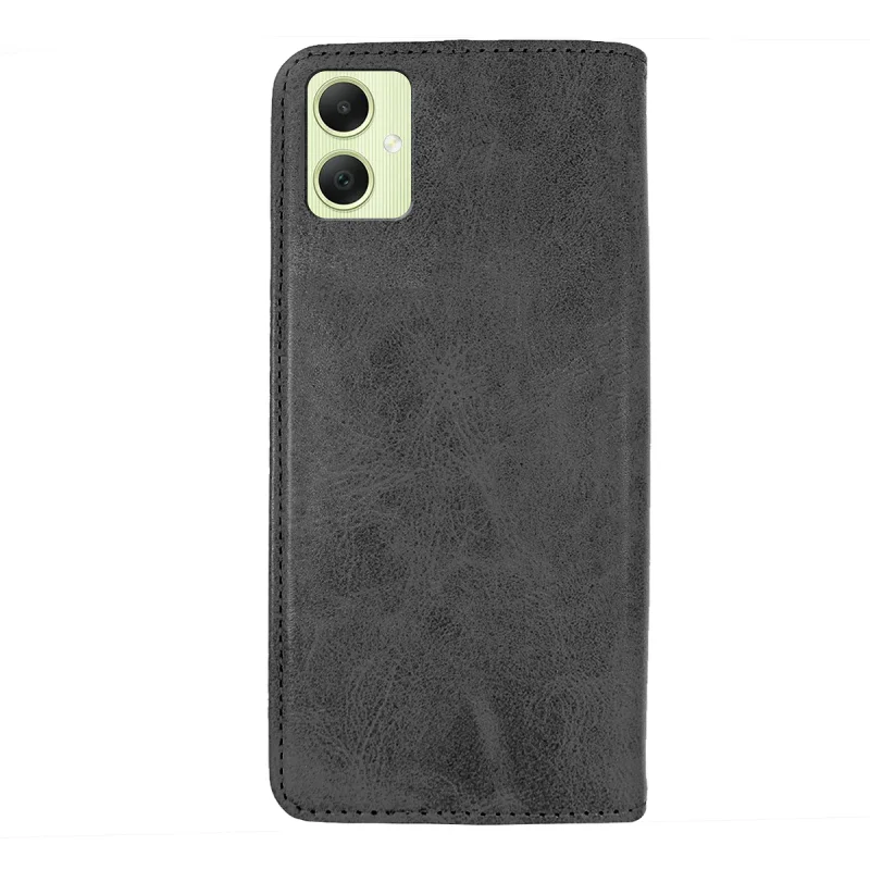 Capa Apokin para Samsung Galaxy A05 Tipo Livro em Pele Sintética com Porta-cartões Azul - Imagem 3