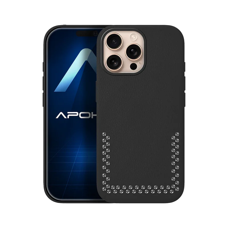 Capa Apokin Racing Efeito Pele para iPhone 16 Pro Variedade de cores - Imagem 2