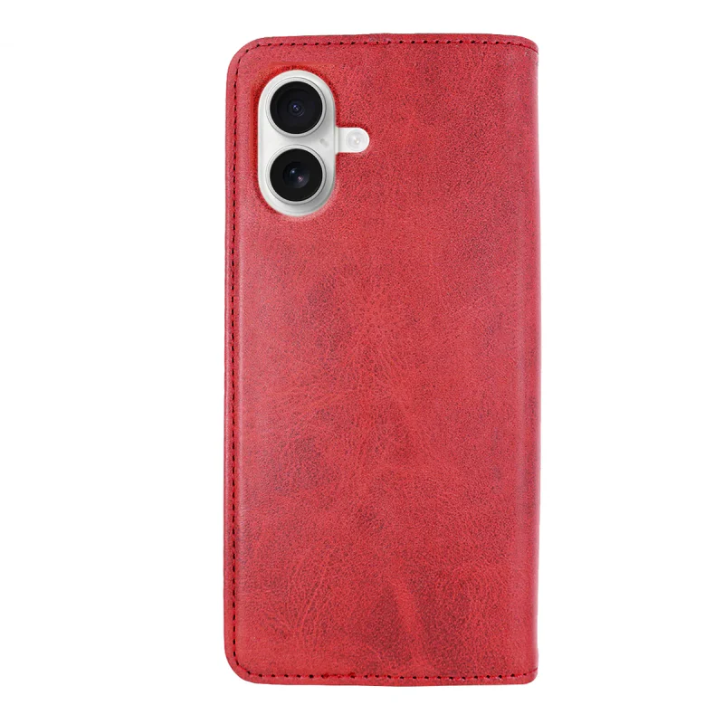 Capa Apokin para iPhone 16 Plus em Pele Sintética com Porta-Cartões Azul - Imagem 5