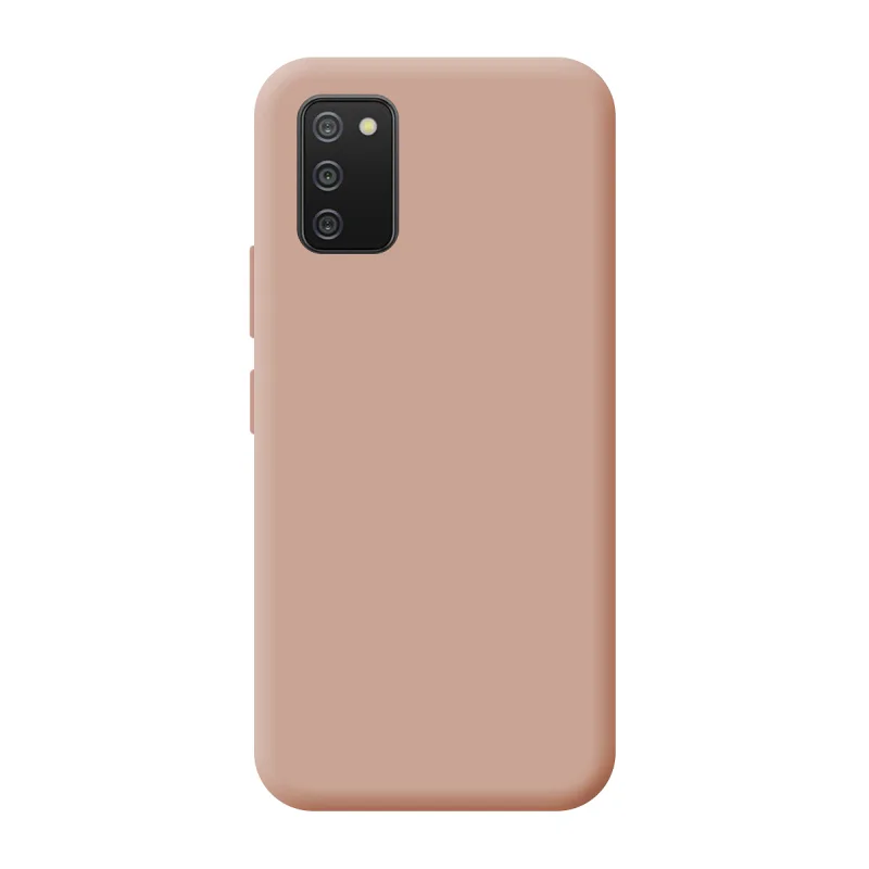 Capa Apokin em Silicone Suave para Samsung Galaxy A02s Azul Turquesa - Imagem 4