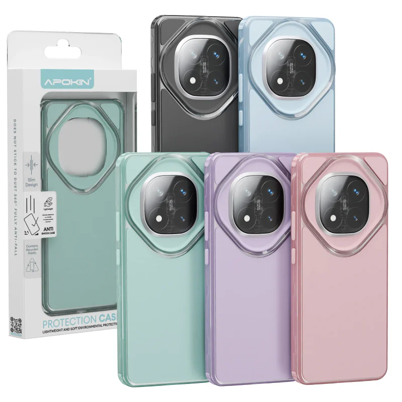 Capa Bumper Apokin Urban para Xiaomi Redmi Note 14 Pro+ Lilás