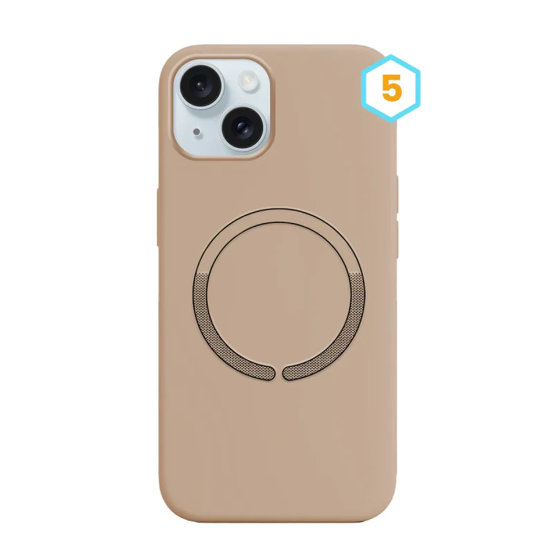 Capa Apokin para iPhone 15 Silicone Líquido com MagSafe 25 - Imagem 6