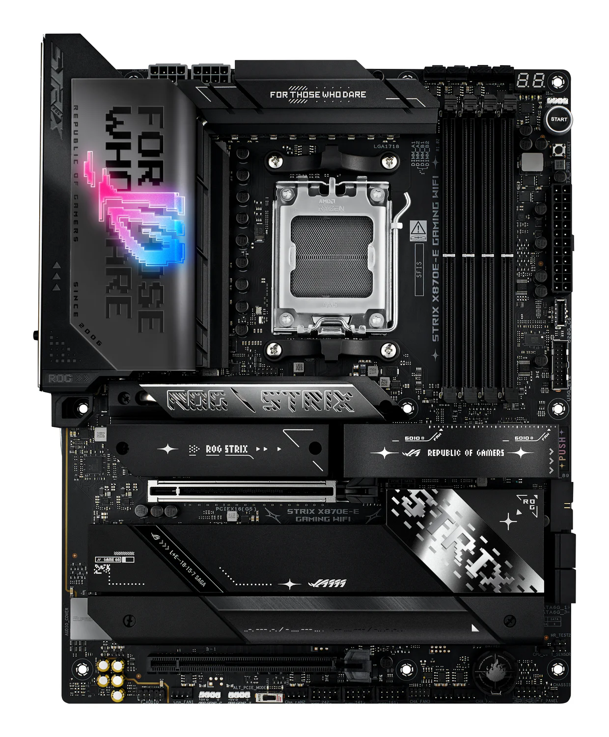 Motherboard ASUS ROG Strix X870E-E Gaming WiFi ATX AM5 DDR5 USB4 Wi-Fi 7