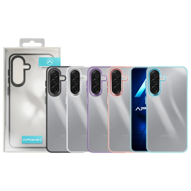 Capa Apokin para Samsung Galaxy A37 Acrílica Transparente Variedade de cores - Imagem 1