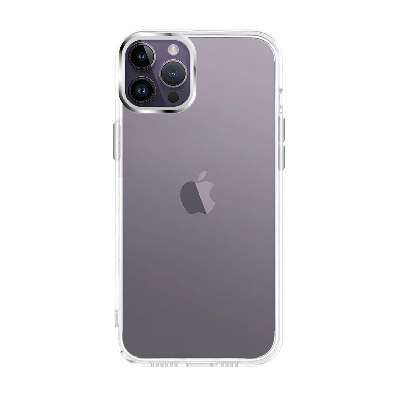Capa Apokin Space para iPhone 14 Pro Acrílica Rígida com Borda de Câmara Variedade de cores - Imagem 6
