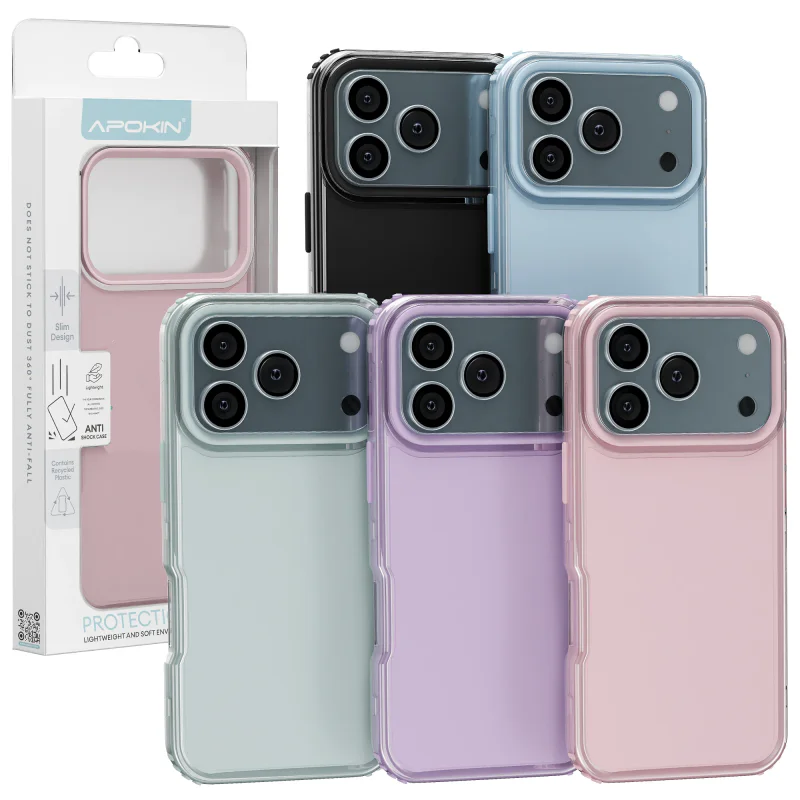 Capa Apokin Bumper Urban para Apple iPhone 17 Pro Max / 18 Pro Max Preto - Imagem 1
