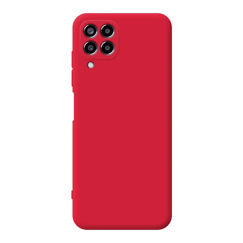 Capa Apokin para Samsung Galaxy M33 5G Silicone Suave com Câmara 3D Lilás - Imagem 5
