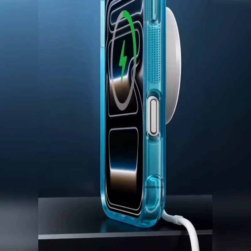 Capa Fosca Apokin com Cantos Reforçados para iPhone 15 Lilás - Imagem 5