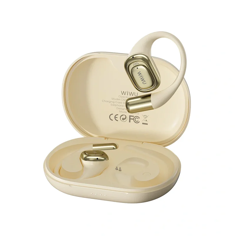 Auriculares Bluetooth Wiwu OpenBuds O500 Desportivos Branco - Imagem 4