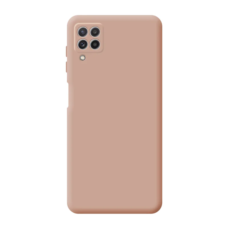 Capa Apokin em Silicone Macio para Samsung Galaxy A22 4G com Proteção de Câmara 3D Cor: Rosa - Imagem 4