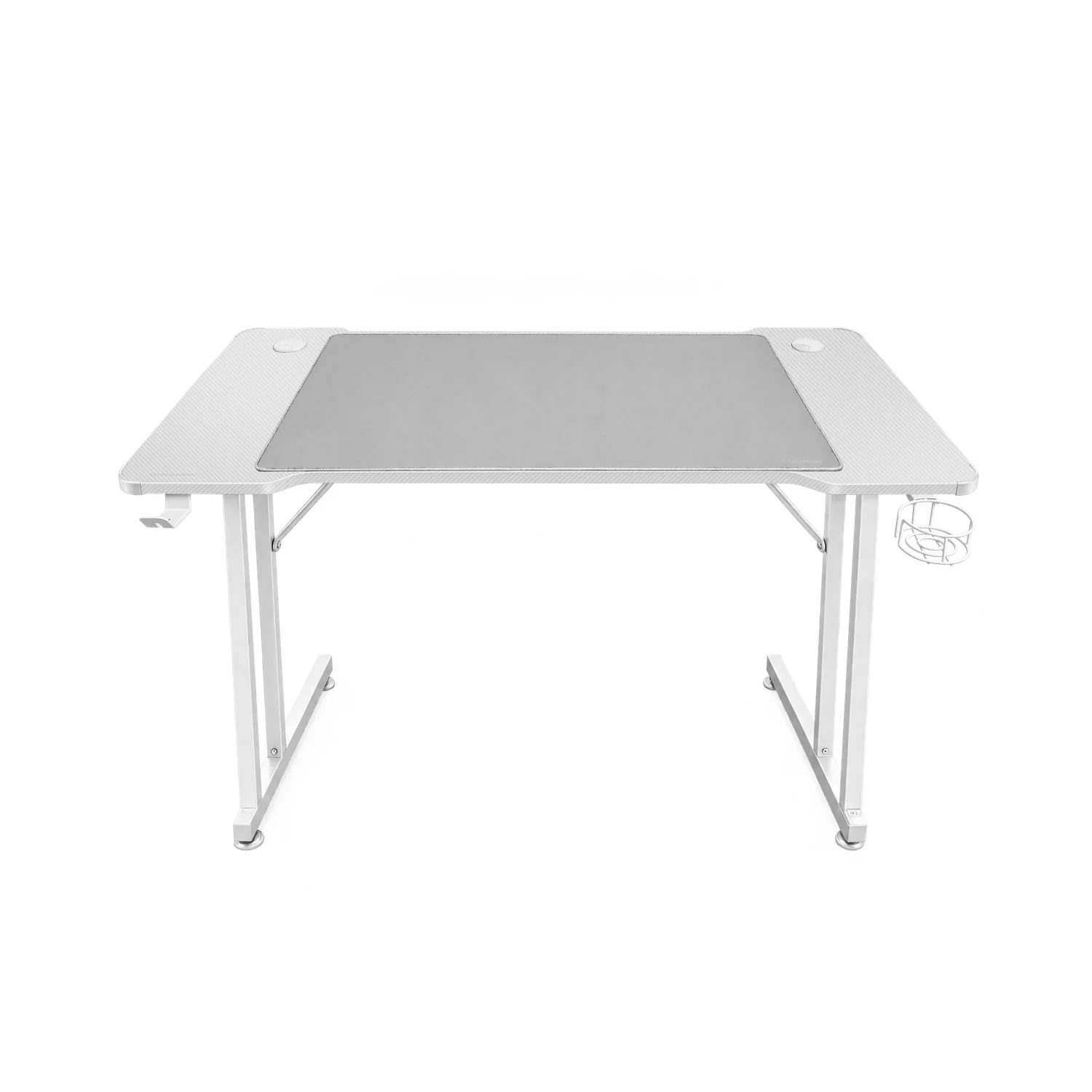 Secretária Gaming Mars Gaming MGD-A120RGB 120x60 cm com Iluminação RGB e Tapete XXL Branca - Imagem 5