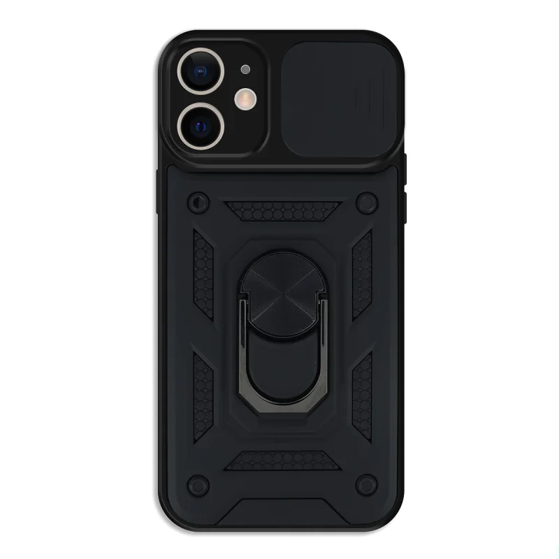 Capa Apokin para iPhone 11 com Anel Suporte Proteção Deslizante de Câmara e Íman Variedade de cores - Imagem 6