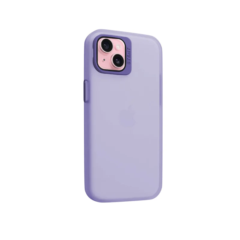 Capa Apokin para iPhone 13 Silicone Mate com Suporte Azul - Imagem 5