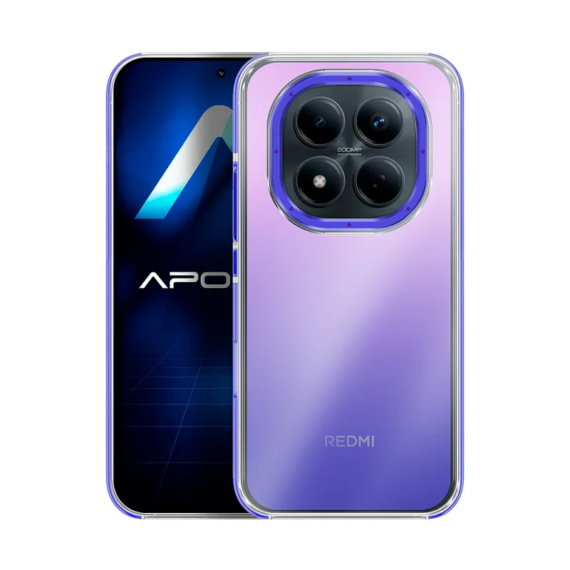 Capa Apokin para Xiaomi Redmi Note 15 Pro 4G Efeito Camaleão Lilás - Imagem 5
