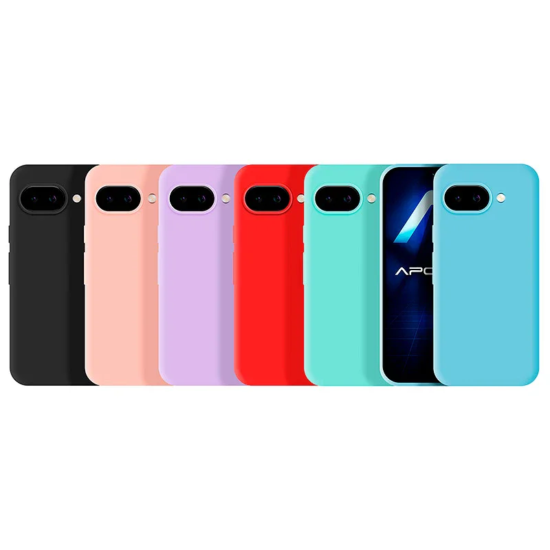 Capa de Silicone Apokin para Google Pixel 11 e 11 Pro Variedade de cores - Imagem 1