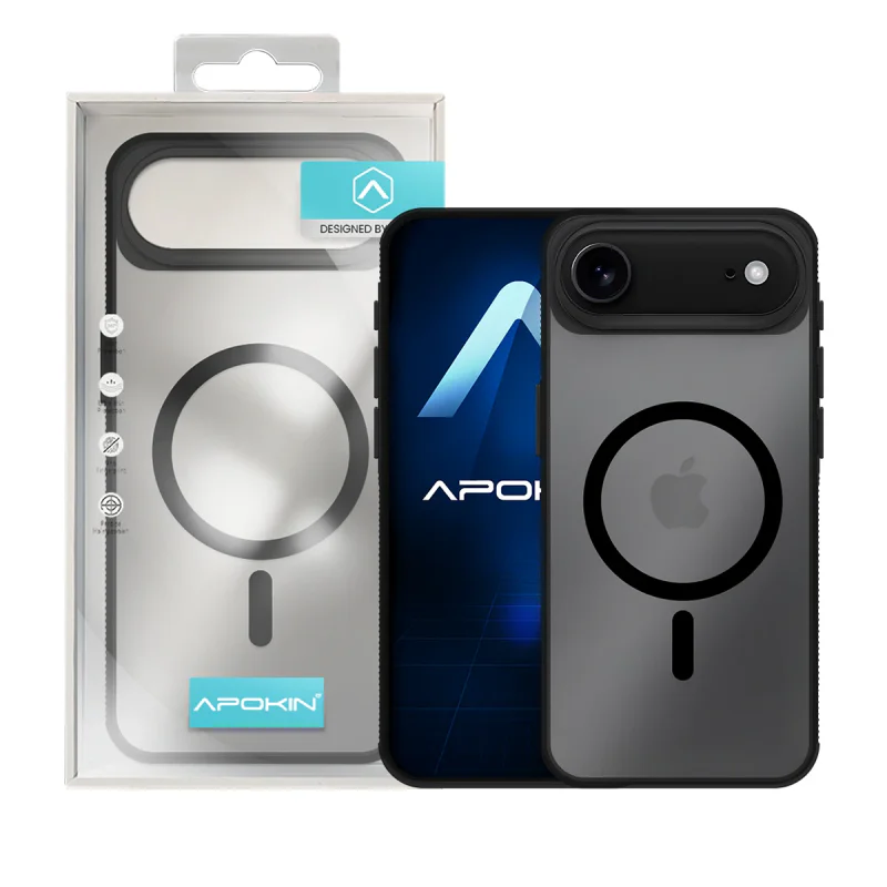 Capa Apokin para iPhone 17 com MagSafe Transparente - Imagem 2